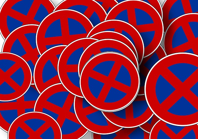 Achtung! Parkplatz gesperrt!